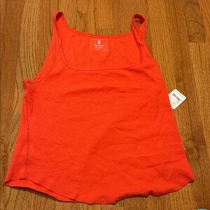 FP Movement by Free People Vibrant Orange Tank Top
